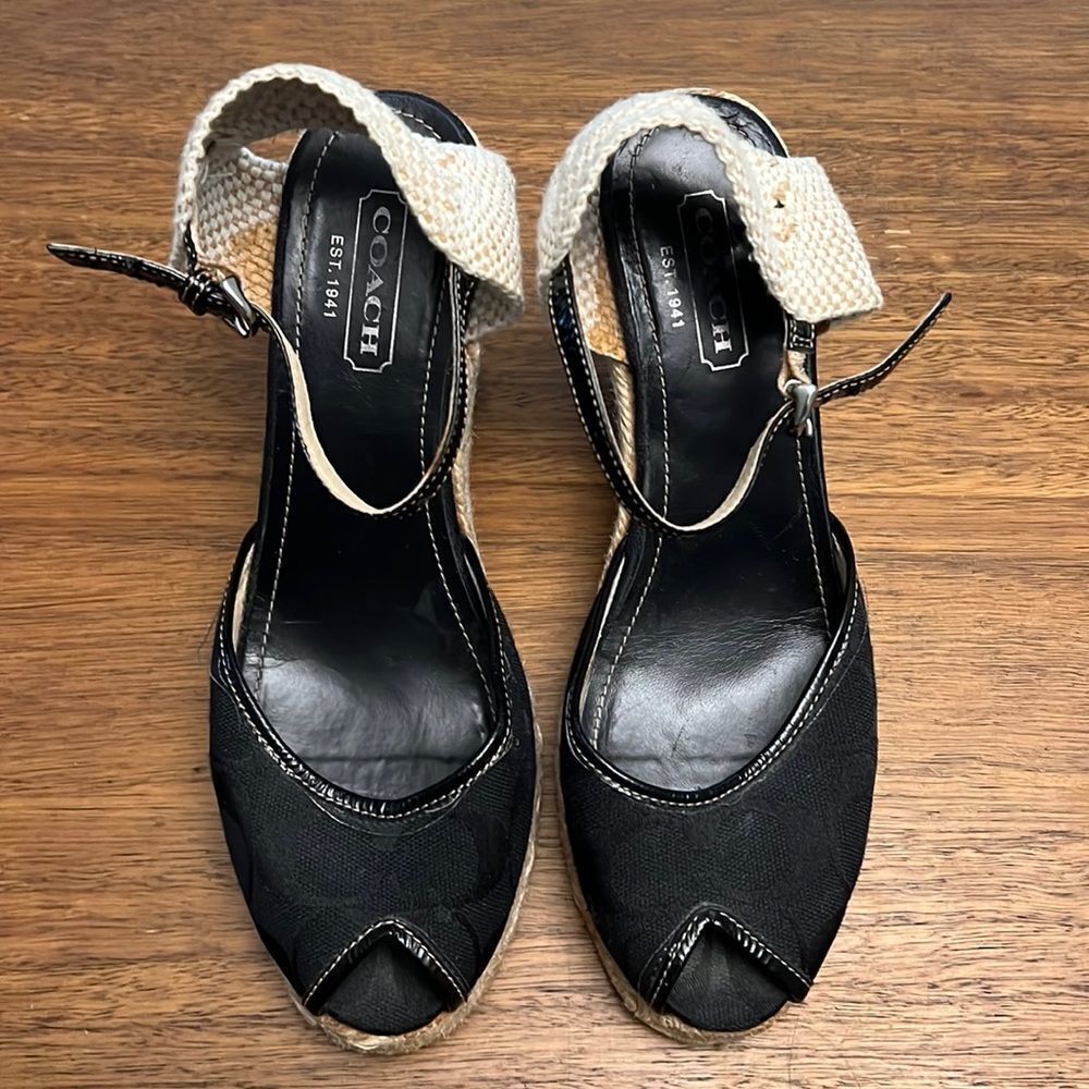 Coach wedges 